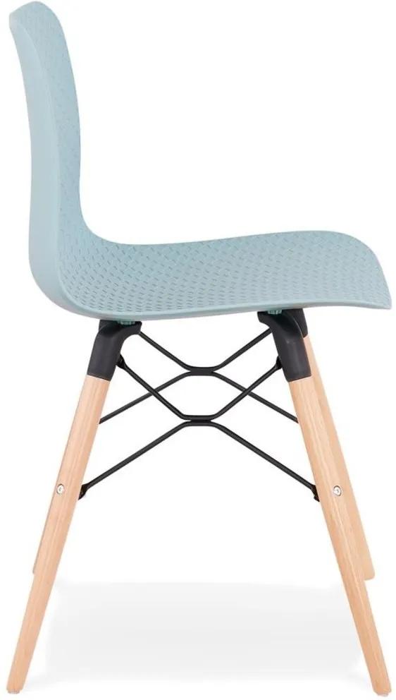 Scandinavische stoel 'TONIC' blauw design