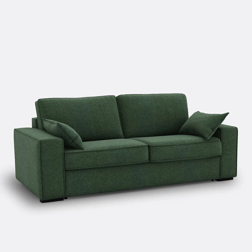 Slaapbank in polyester, premium HR-schuim, Cecilia
