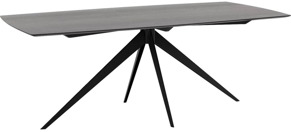 Goossens Excellent Eettafel Uniek, Semi rechthoekig 200 x 100 cm