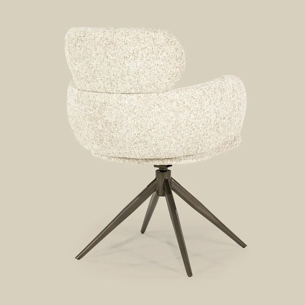 Draaibare Eetstoel Beige