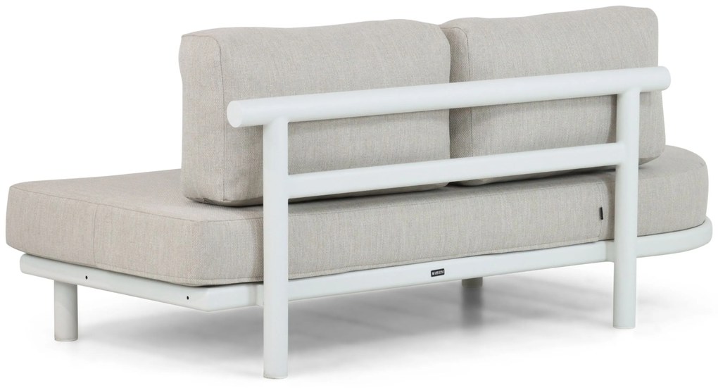 Hoek loungeset 5 personen Aluminium Wit  Lifestyle Garden Furniture Harmonic