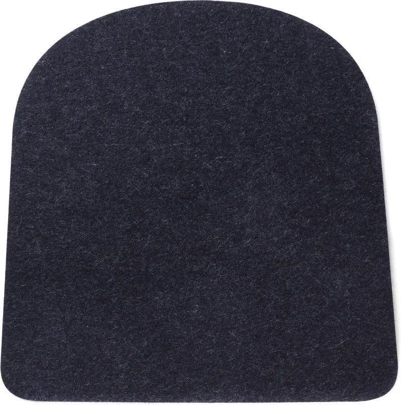 Hey-Sign 5 mm seatpad voor Tolix stoel | Graphite 08- Stoelkussen - Wolvilt - Zitkussen - Diverse kleuren - Legend café stoel - Vuilafstotend