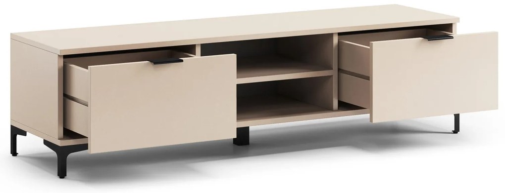 TV-kast LANA 05 beige - TV MEUBEL VOOR WOONKAMER MET LADEN