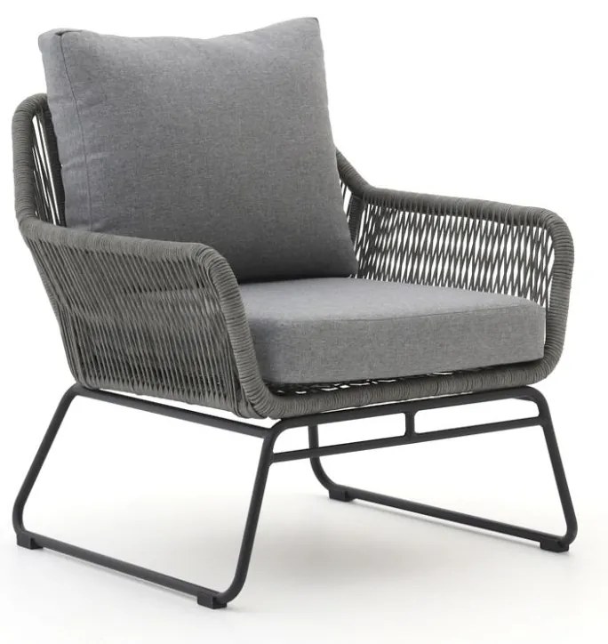 Lounge tuinstoel | Intenso  Isorella | Rope (touw) | Grijs | Kees Smit Tuinmeubelen