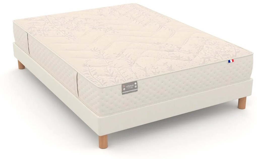 651 harde veren matras + lattenbodem
