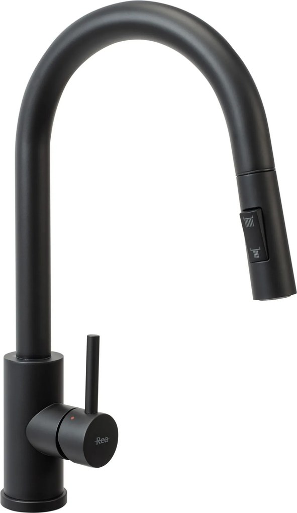 Keukenkraan Rea Fresh Black