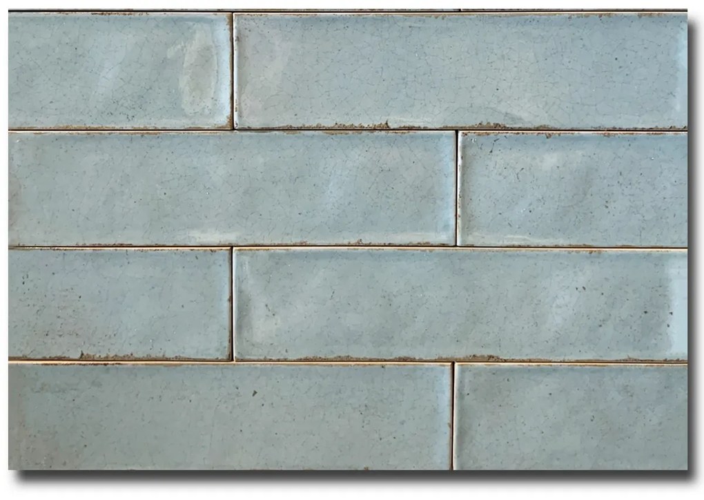 Wandtegel 7,5x30 Cm Cifre Soul Aqua Glans RBT163