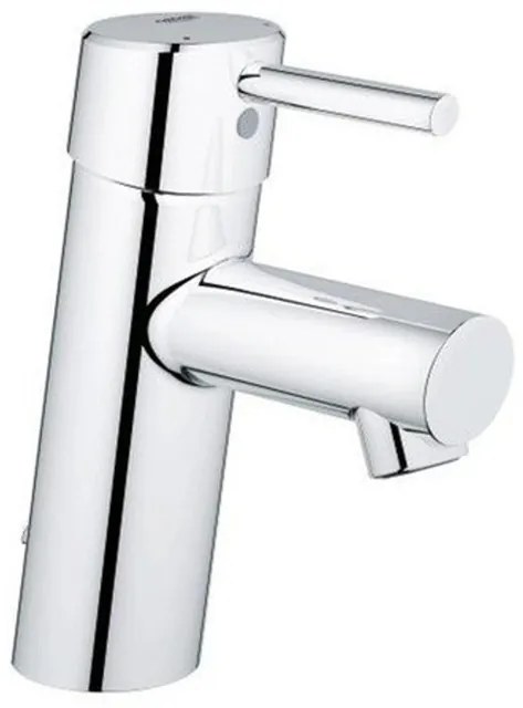 GROHE Concetto wastafelmengkraan eengreeps, met keramische schijven, flexibele aansluitslangen en temperatuurbegrenzer chroom 3220610E