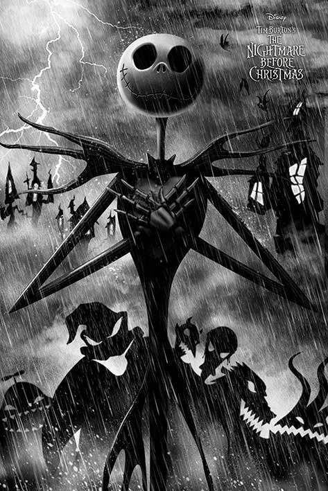 Poster Tim Burton's The Nightmare Before Christmas - Storm