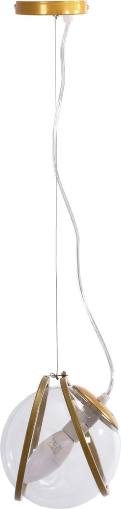 Hanglamp APP1089-1CP GOUD TRANSPARENT