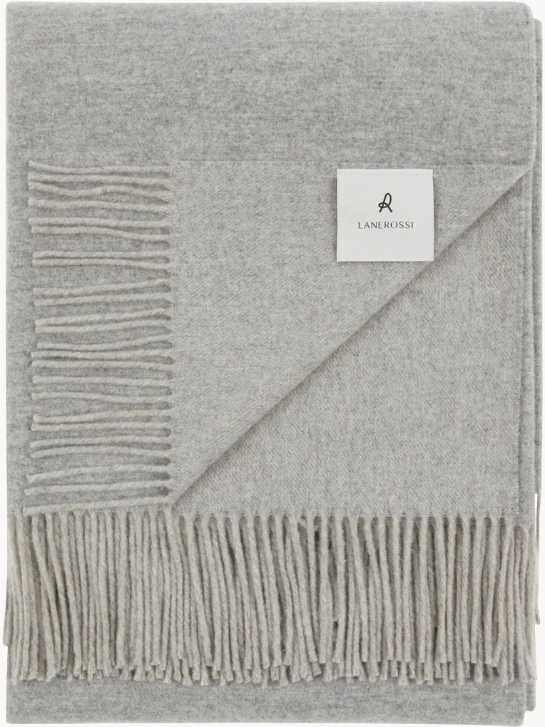 Merinowollen plaid Cupido met kasjmierblend