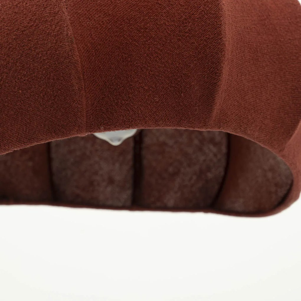 By-Boo Vinta Stoffen Hanglamp Burgundy Rood