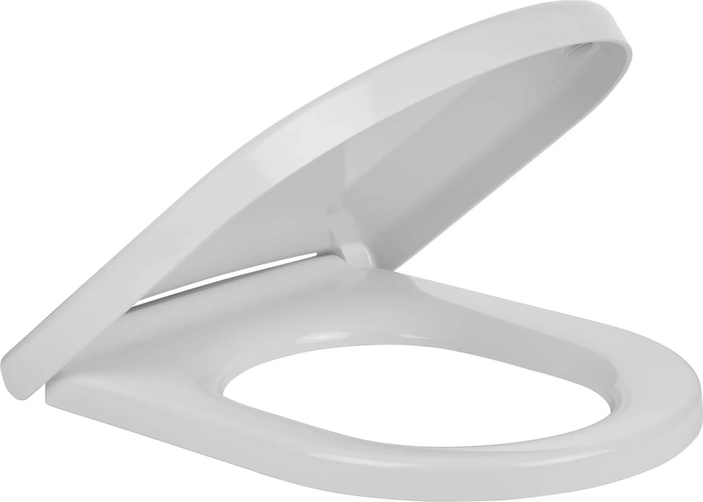 Saqu Poma toiletzitting 36,6x45x4,8cm glans wit