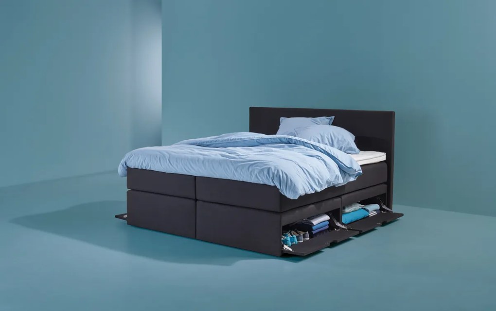 Boxspring SMART storage 01 – Bij Swiss Sense