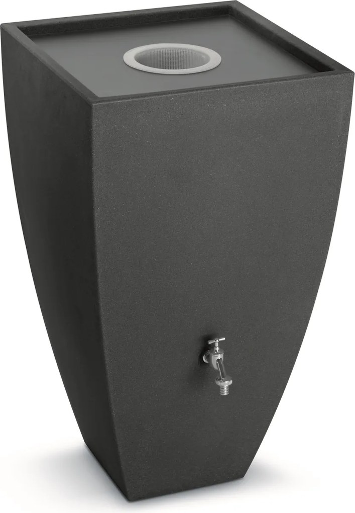 Prosperplast Modena Regenwatertank - Antraciet (Dark Stone) - 57,5 x 120 cm - 200 Liter