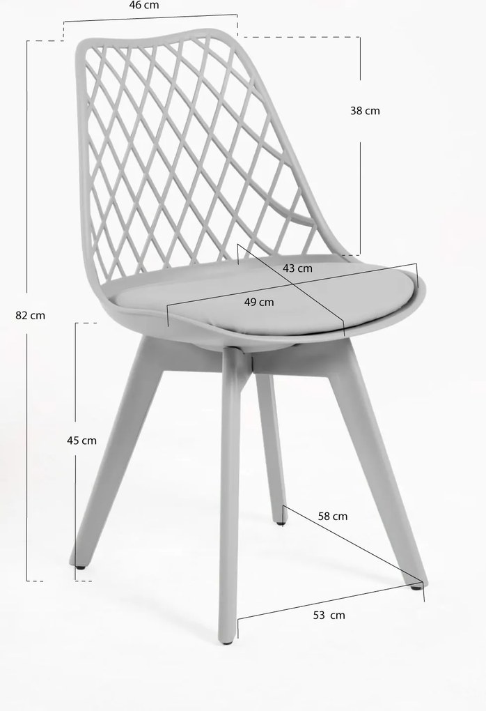 Pak 4 Mima Stoelen Suprym