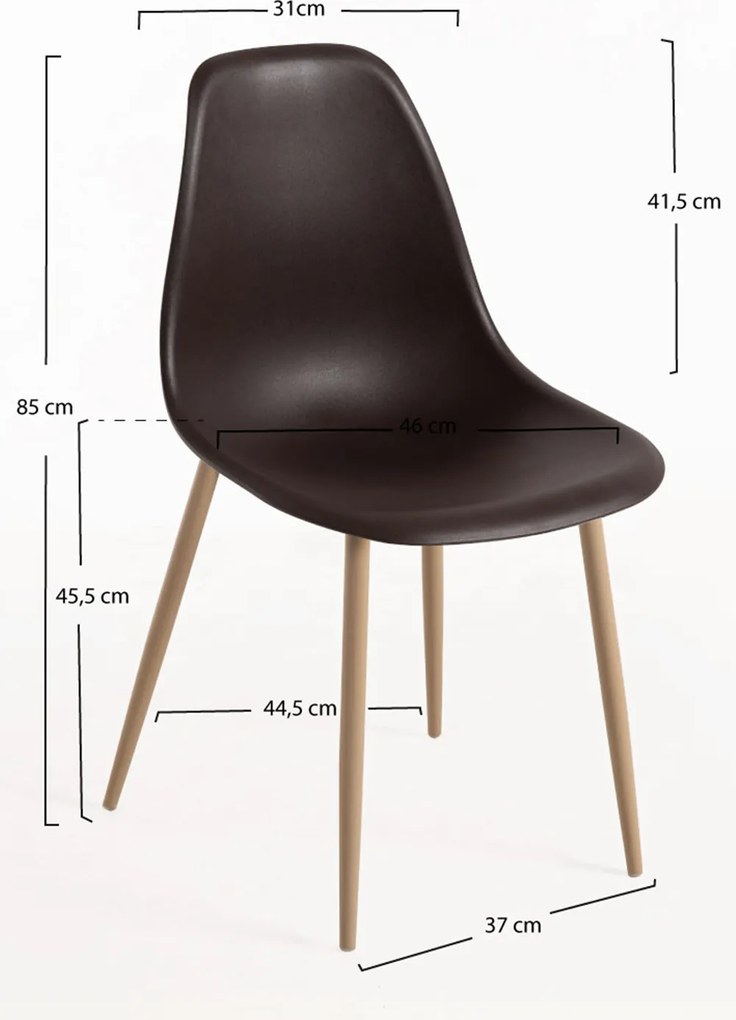 Pak 4 Mykle Stoelen