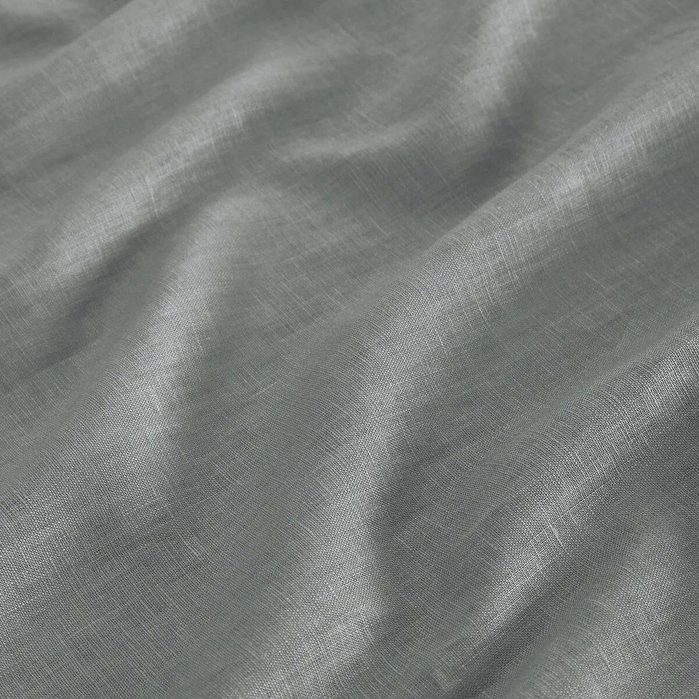 Gordijn in gewassen linnen met oogjes, Private