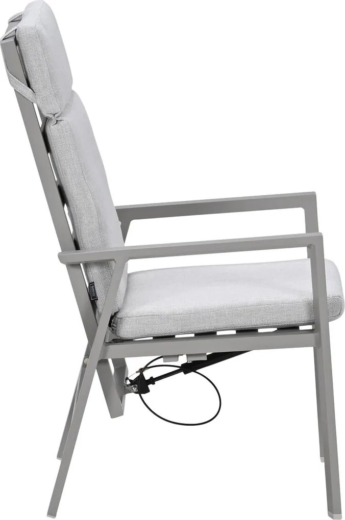 Garden Impressions Kasper tuinstoel verstelbaar - taupe