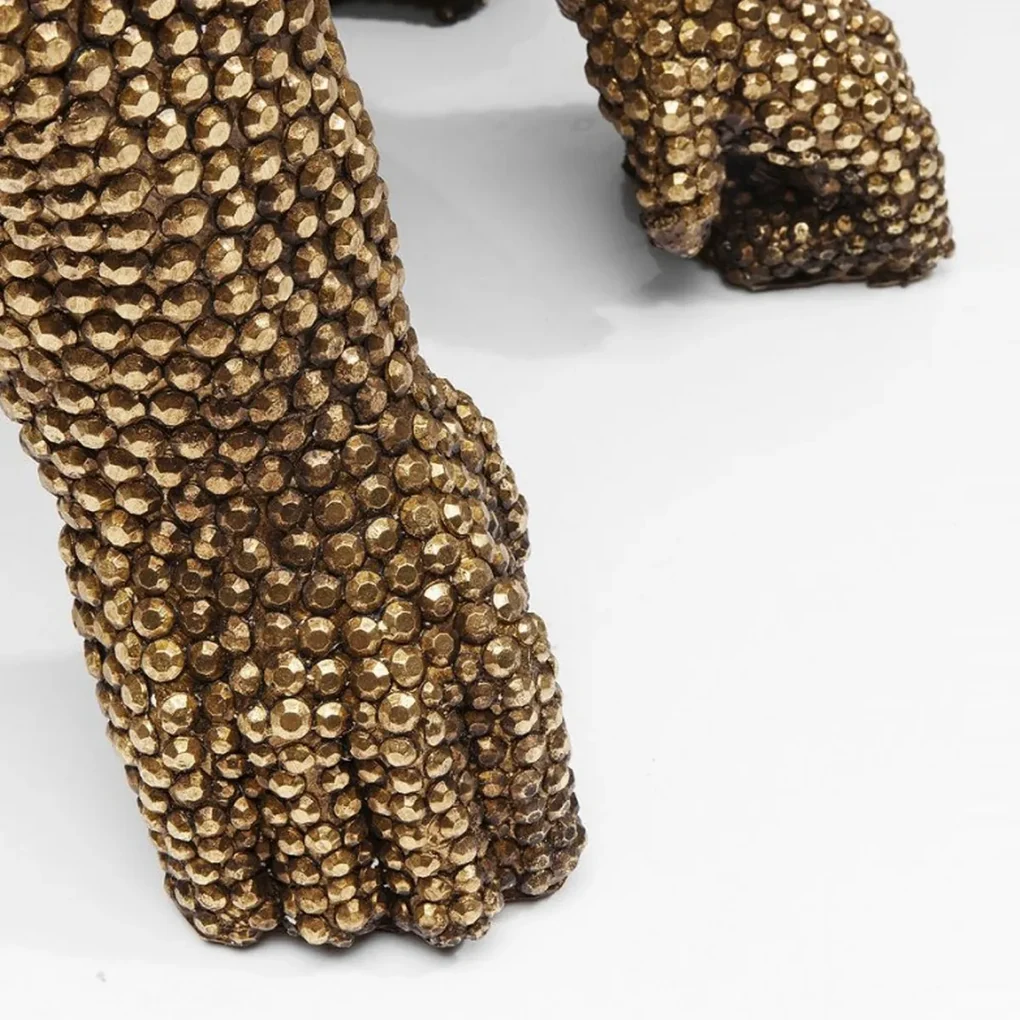 Kare Design Gorilla Gold Deco Gorilla Beeld 80 Cm