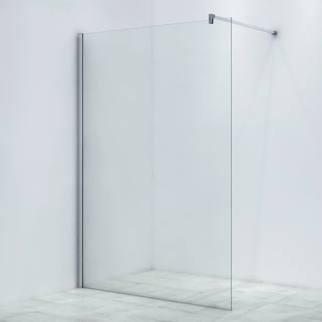 Marenza Bellini Inloopdouche - 160x200cm - helder glas - chroom WR160-C/C
