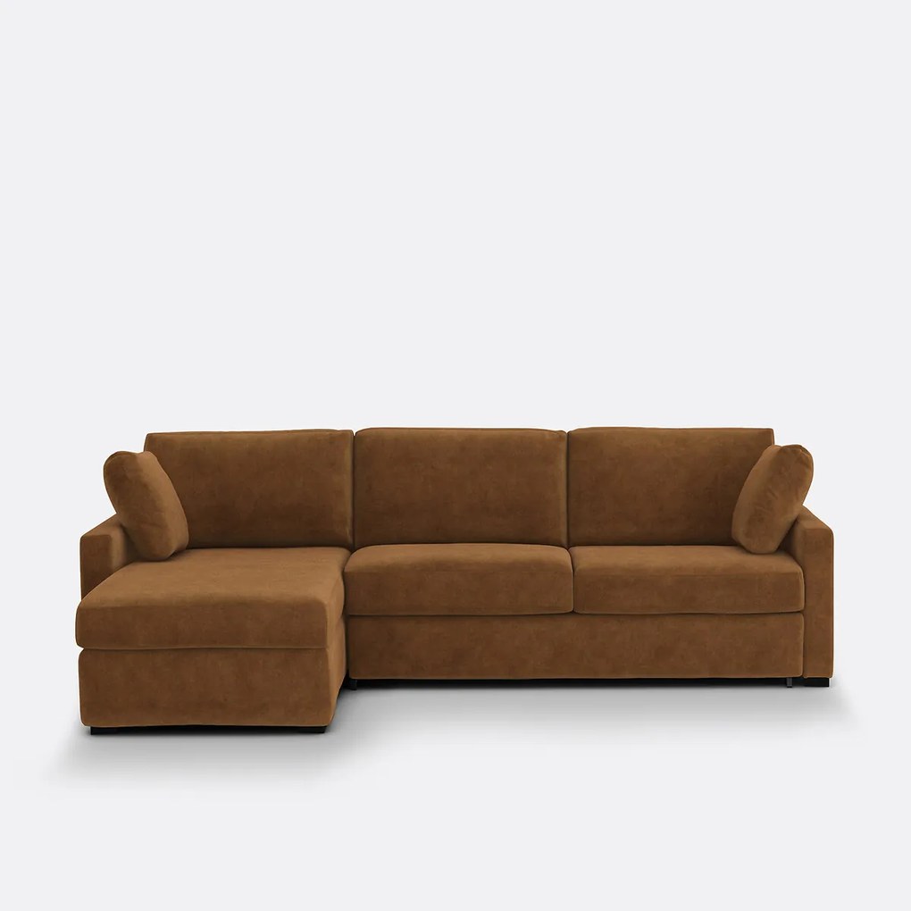 Comfort Bultex® fluwelen hoekslaapbank, Timor