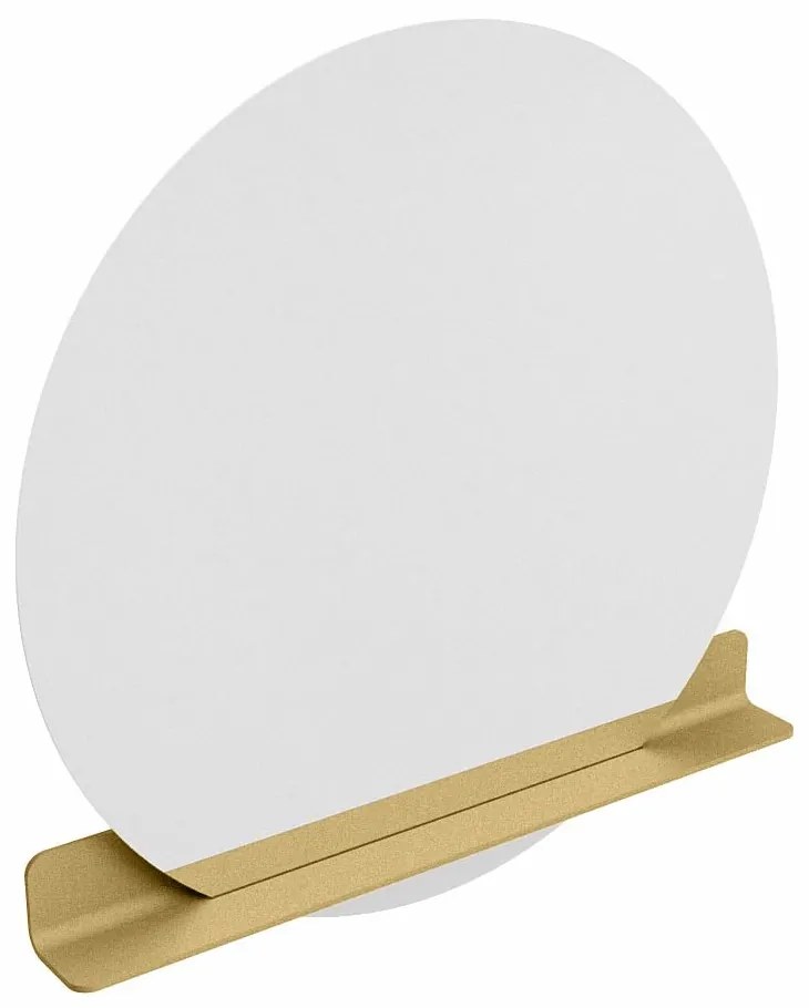 Mondiaz Spot spiegel rond Ø110cm met planchet oro