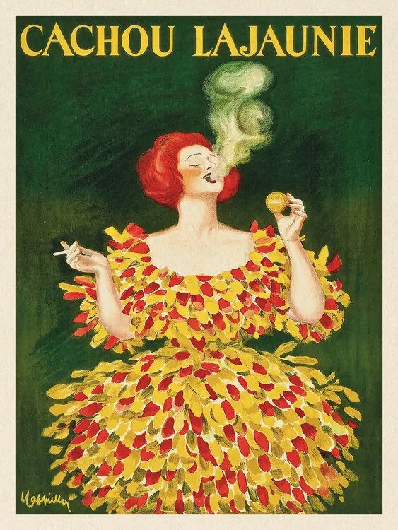 Kunstreproductie Smoking Lady, Leonetto Cappiello