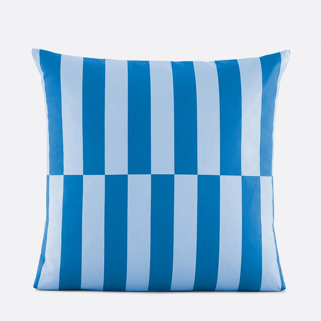 Kussensloop voor kinderen in 50% gerecycled katoen, TABAKA BLEU