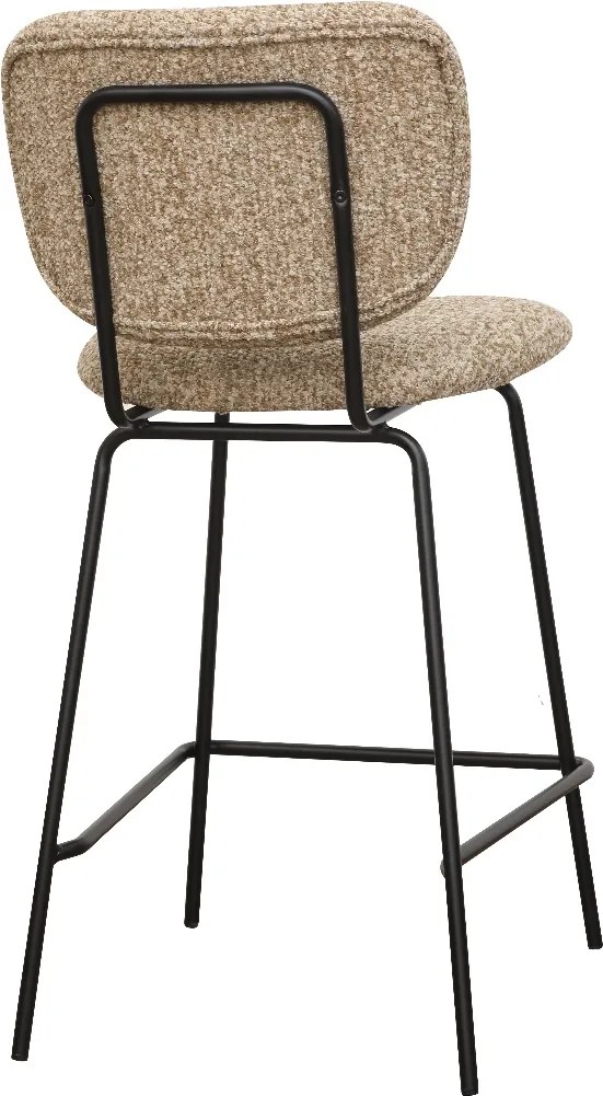 Moderne Barkruk Beige Boucle