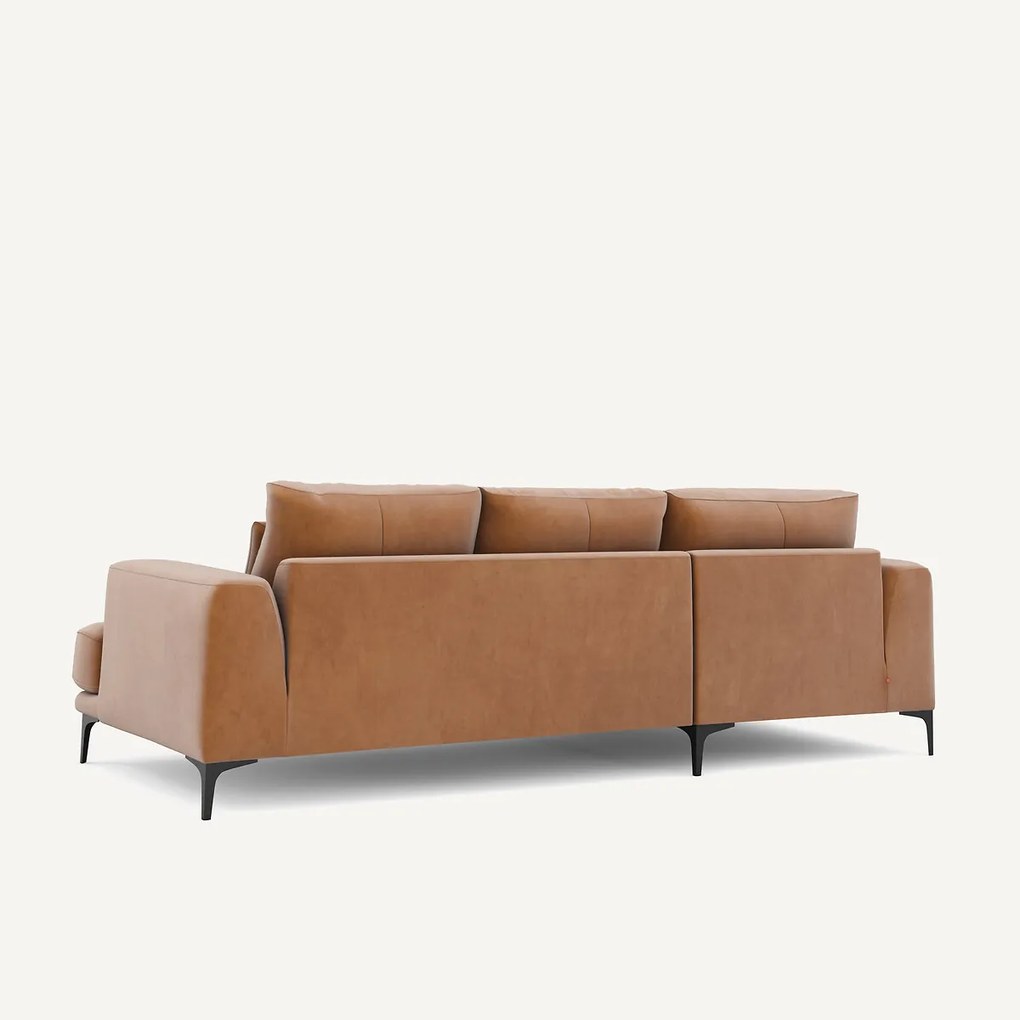 Rechtse hoekbank fluweel, Marsile