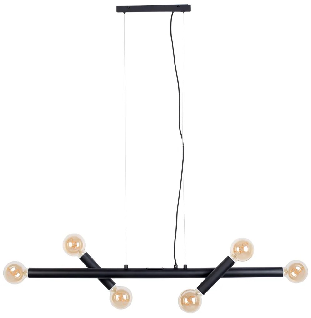 Zuiver Hawk Wide Mat Zwarte Design Hanglamp