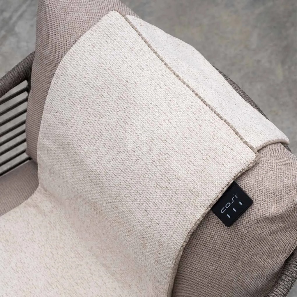 Cosi Fires Cosiseat Lite warmte stoelkussen 110x45 cm - teddy beige