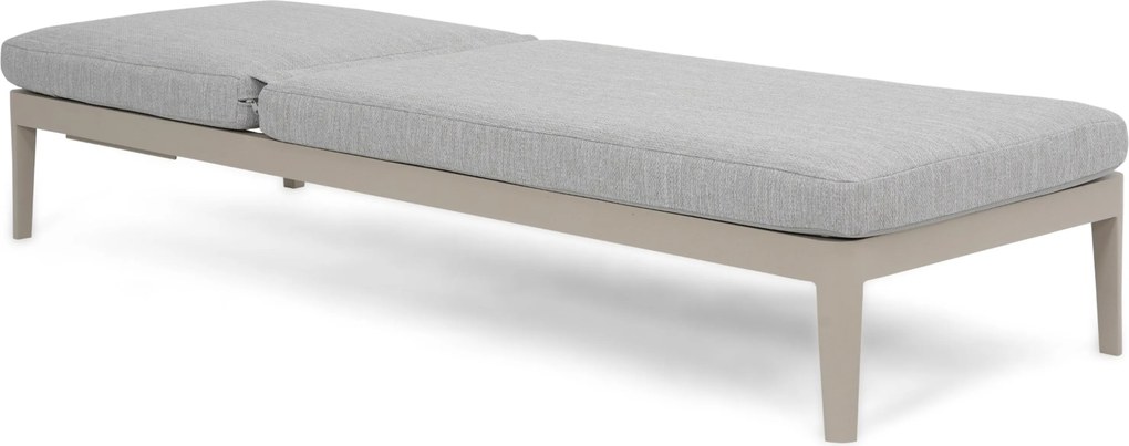 Lifestyle Garden Furniture Mateo Ligbed Met Kussen Loft/earth Aluminium Taupe