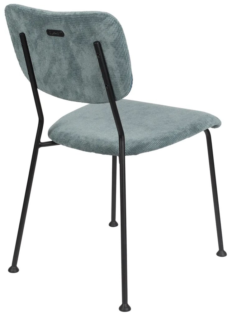 Zuiver Benson Design Eetkamerstoel Grijsblauw