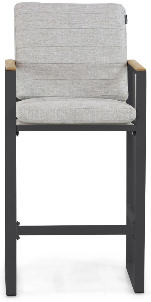 Barstoel Aluminium Grijs-antraciet Lifestyle Garden Furniture Faro