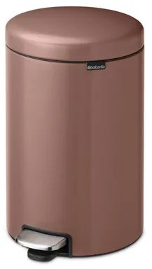 Brabantia NewIcon Pedaalemmer - 20 liter - kunststof binnenemmer - satin taupe 234026