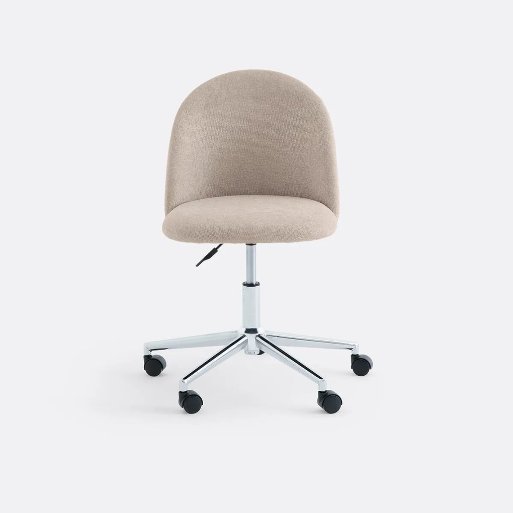 Bureaustoel met wielen, structuurstof, BRITTY