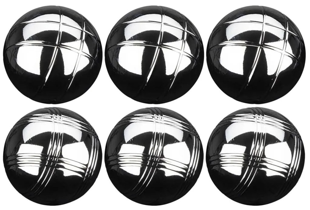 Get & Go Jeu de Boulesset VI 6 ballen zilver 52JV-CHR-Uni