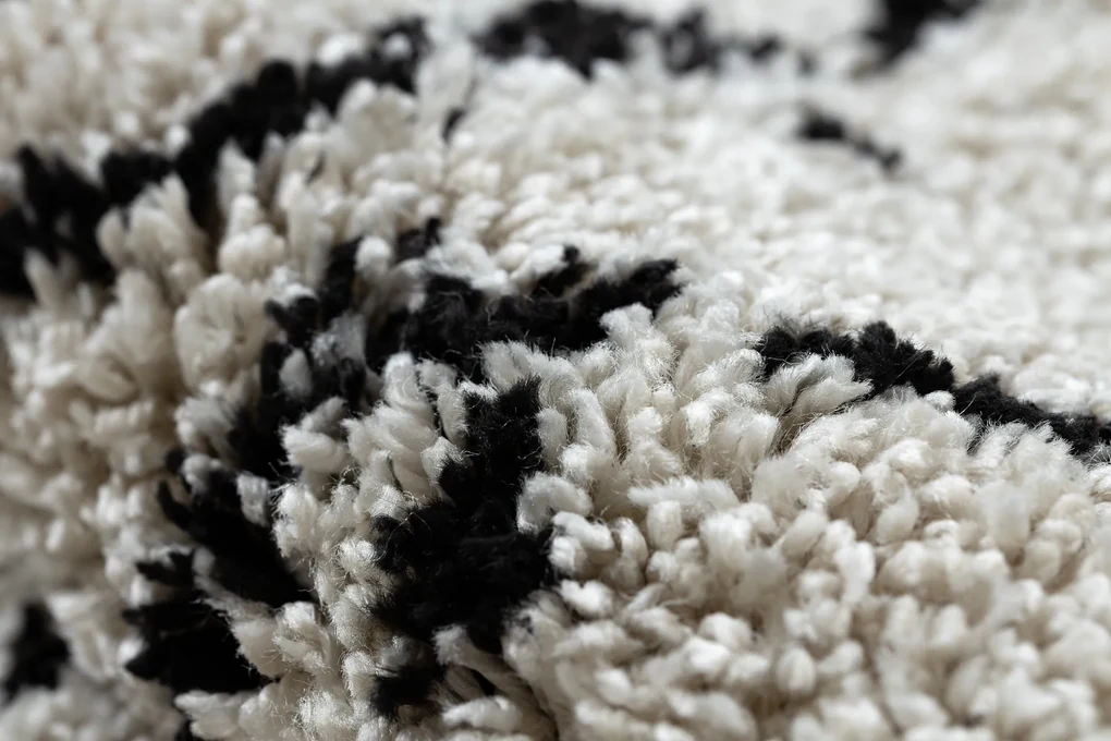 Tapijt, Vloerbekleding BERBER TETUAN B751 zigzag , crème - voor keuken, naar de gang