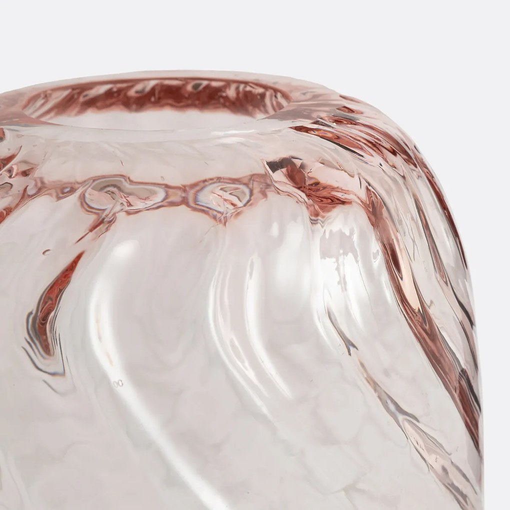 Vaas in gekleurd glas H23,5 cm, Veroa