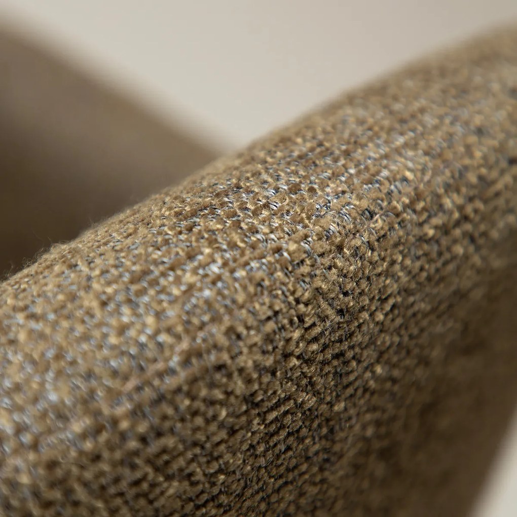 Dan-Form Bae Swivel Luxe Eetkamerstoel Draaibaar Olijfgroen Boucle