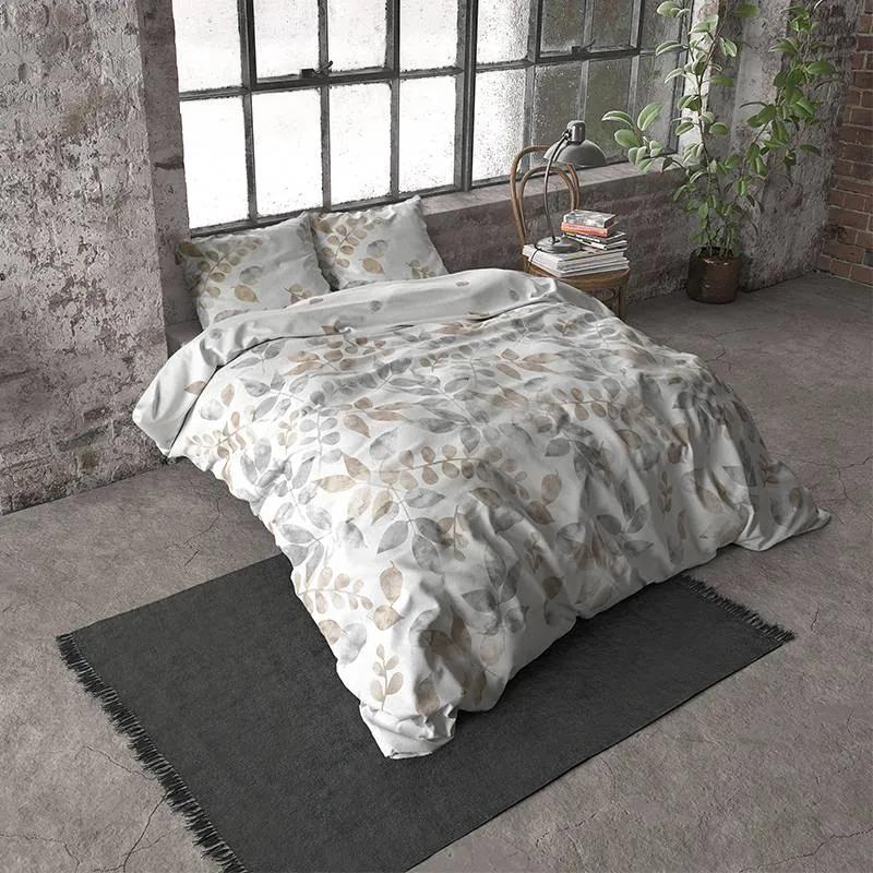 DreamHouse Bedding Vira - Verwarmend Flanel - Wit 2-persoons (200 x 200/220 cm + 2 kussenslopen)