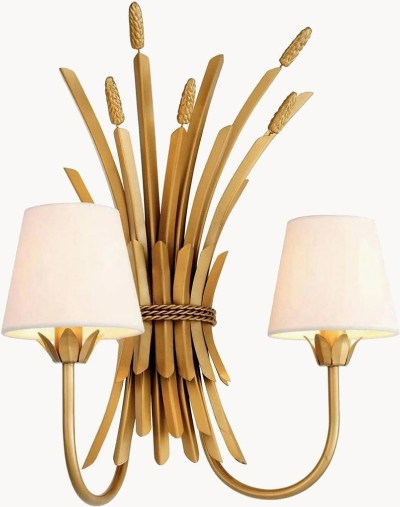 Handgemaakte wandlamp Bonheur