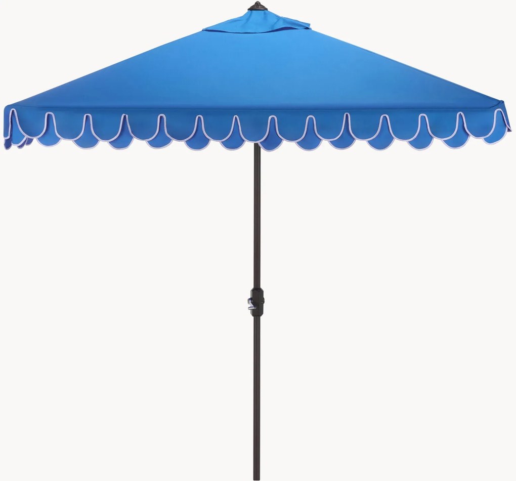 Vierkante parasol met draaihendel Valance, B 229 x L 229 cm