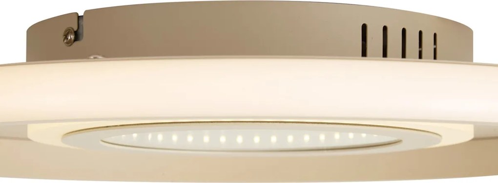 Moderne plafondlamp wit incl. LED 3-way switch - Frini