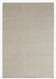 Rechthoekig Wollen Vloerkleed Jultriz Ijsgrijs & 160 X 230 Cm - Sklum