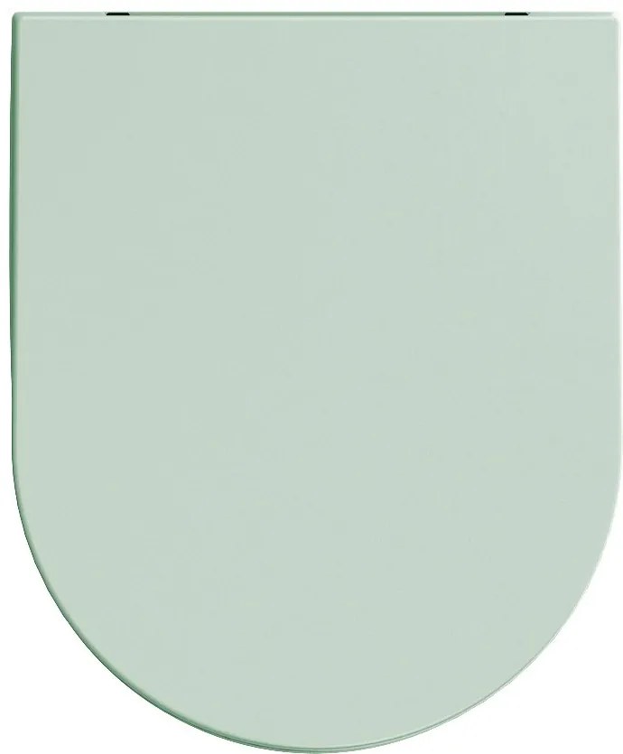 Isvea Infinity softclose toiletzitting mintgroen