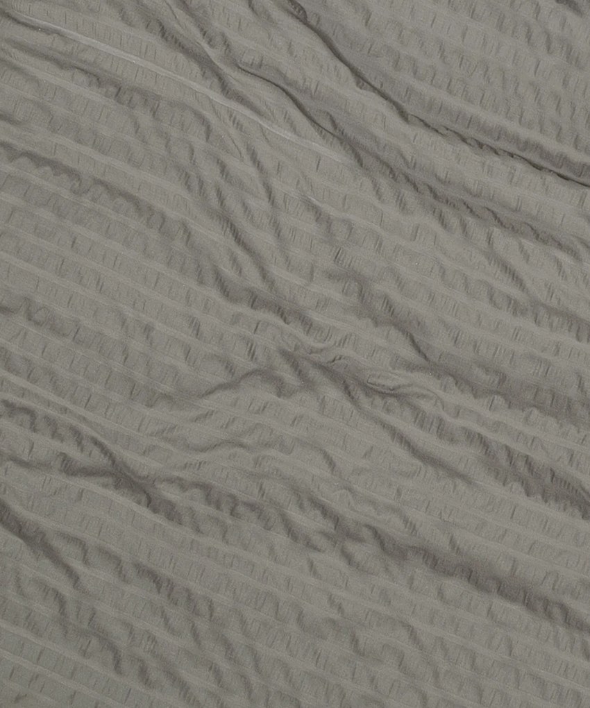 Dekbedovertrek Seersucker Deluxe - 100% katoensatijn - 200x200/220 - greige