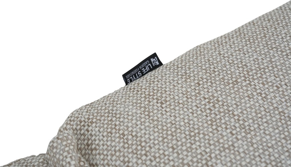 Lifestyle Garden Furniture Mateo Ligbed Met Kussen Loft/sandy Aluminium Taupe